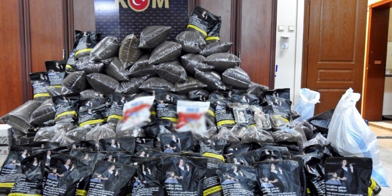 Kırıkkale’de 678 Kilogram Kaçak Tütün Ele Geçirildi