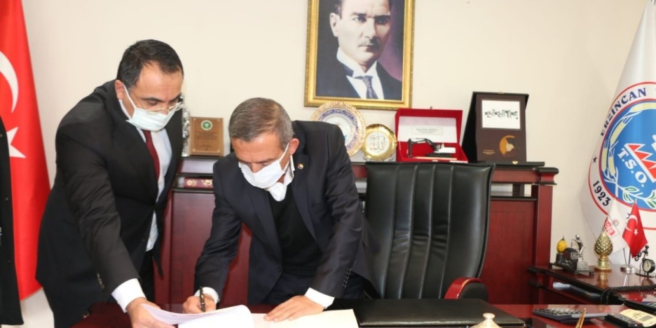 Erzincan Tso İle Ziraat Bankası Arasında İş Birliği Protokolü İmzalandı