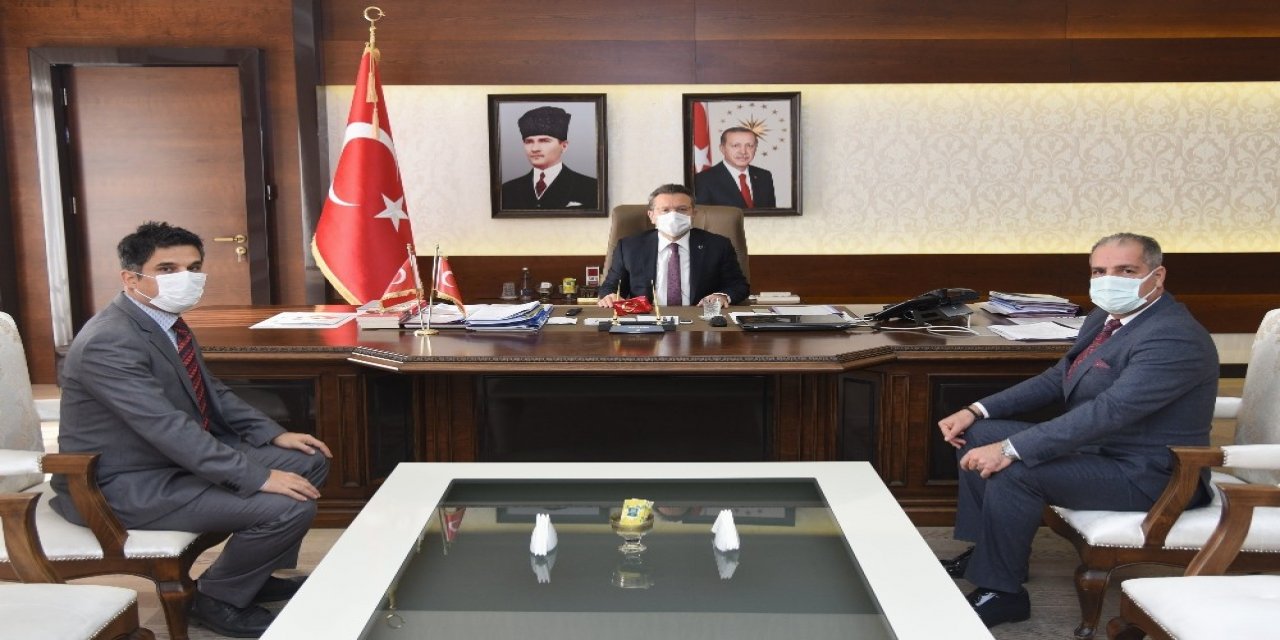 Meteoroloji Aydın İl Müdürü Deveci, Vali Aksoy İle Görüştü