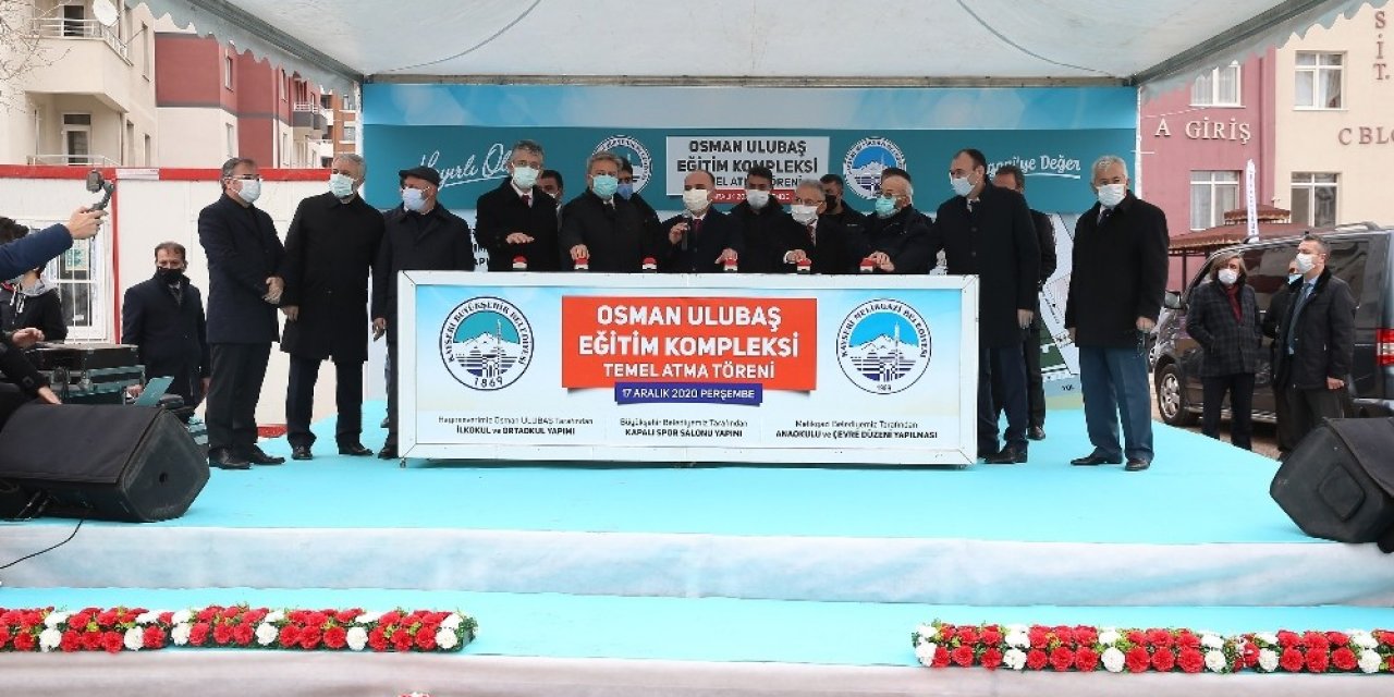 Osman Ulubaş Eğitim Kompleksi Temeli Atıldı