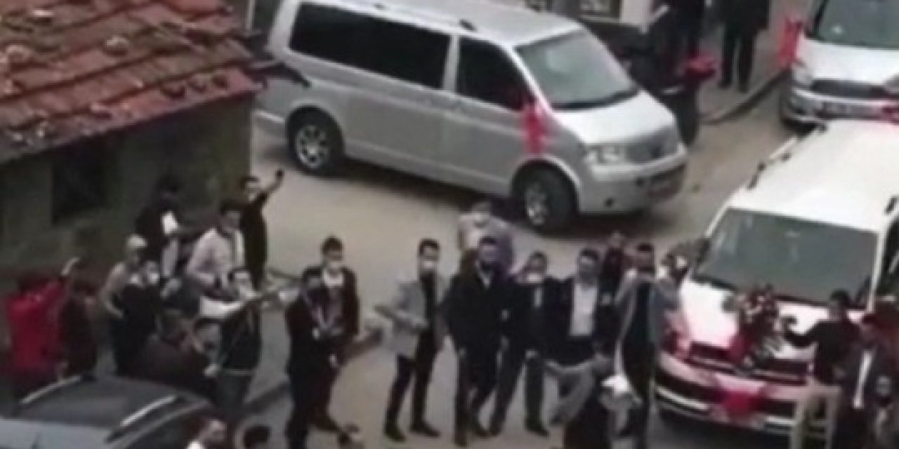 Bursa’da Düğün Öncesi Şok Görüntüler