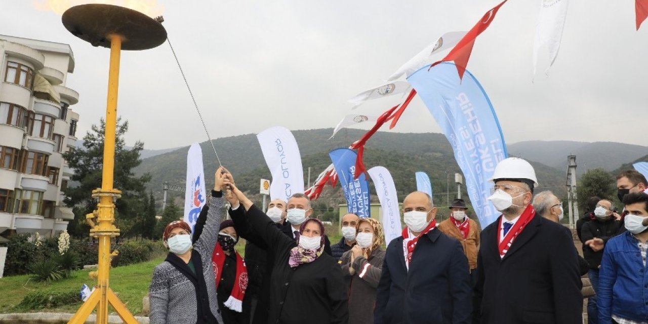 Kocaeli’de 750 Hane 20 Yıldır Bekledikleri Doğalgaza Kavuştu