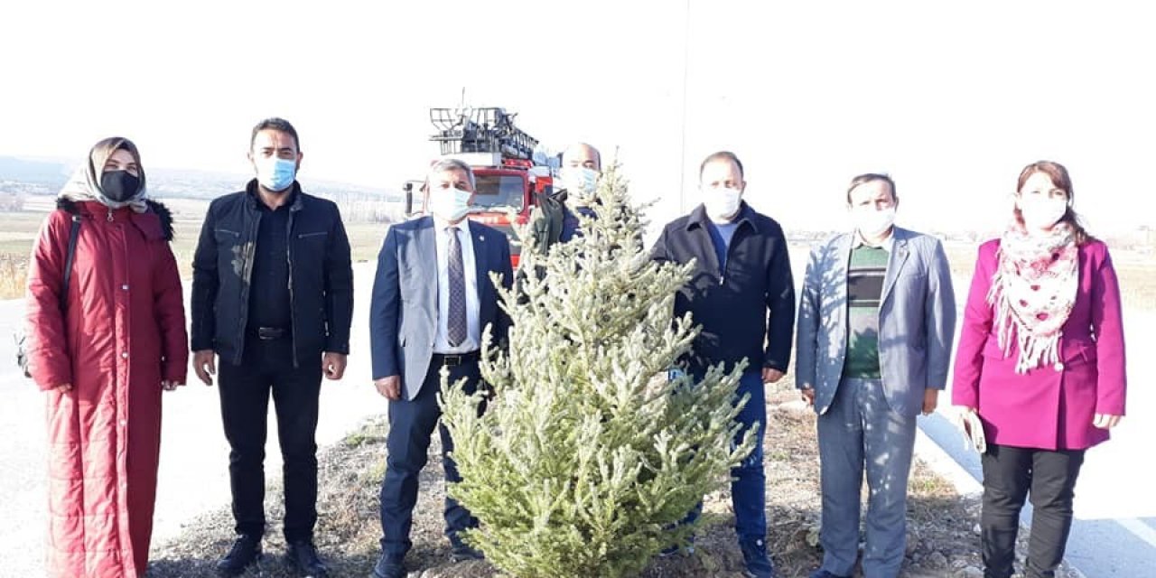 Alltıntaş’ta Yatırımlar İncelendi, Fidan Dikimi Yapıldı