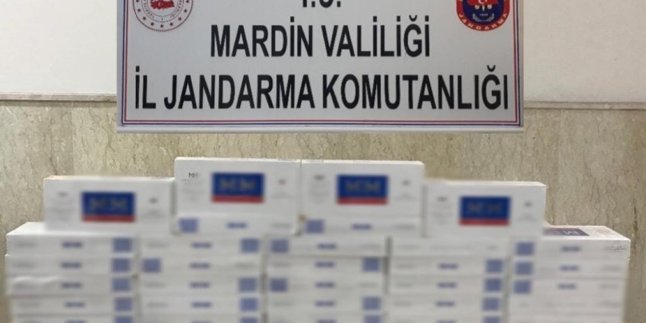Mardin’de 800 Paket Kaçak Sigara Ele Geçirildi