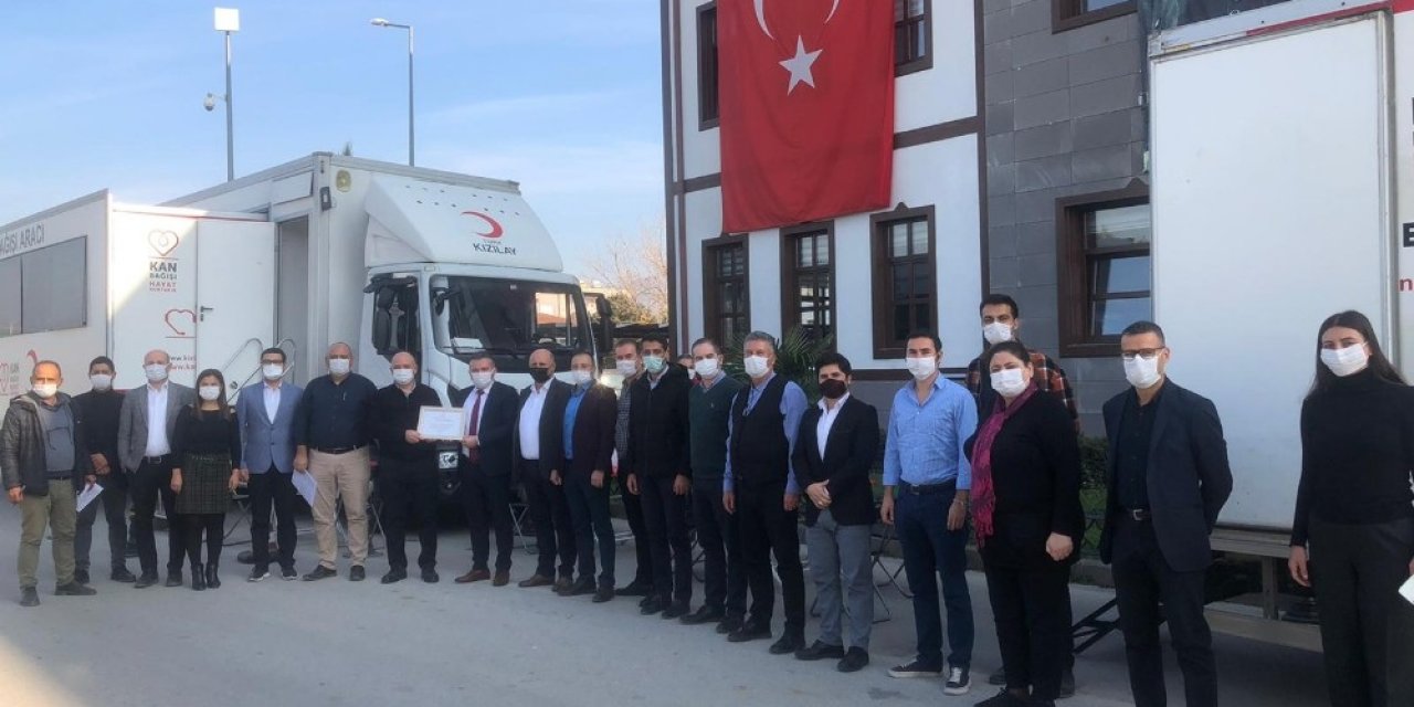 Kızılay’dan Başkan Öndeş’e Teşekkür