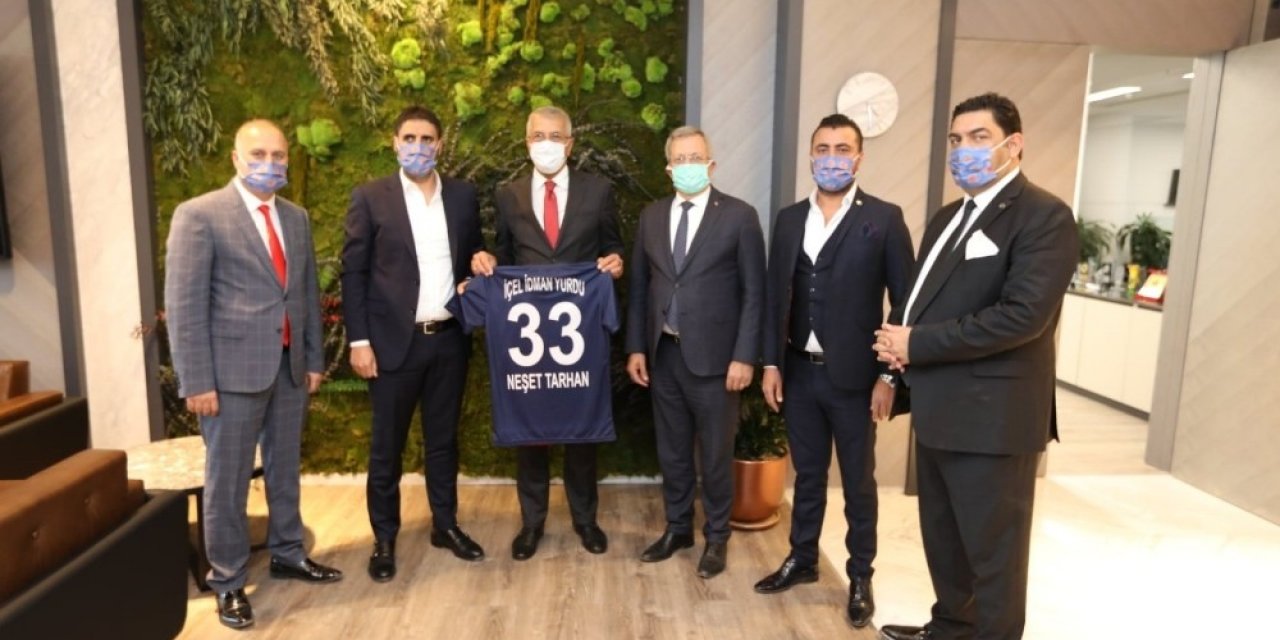 Başkan Tarhan’dan İçel İdmanyurdu’na Bayraklı Destek