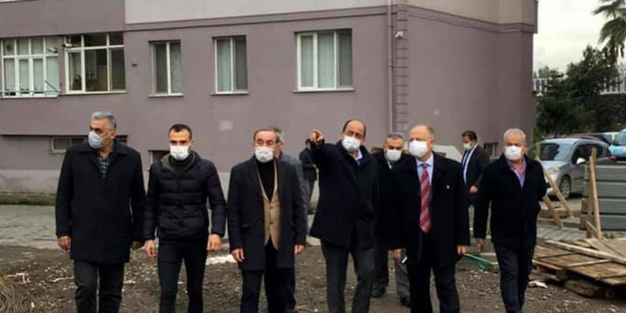 Hacı Emin Ayhan Ortaokulu İnşaatı Devam Ediyor
