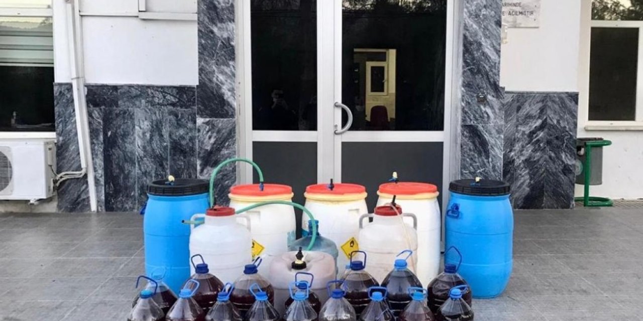 Yatağan’da Sahte Alkol Operasyonu