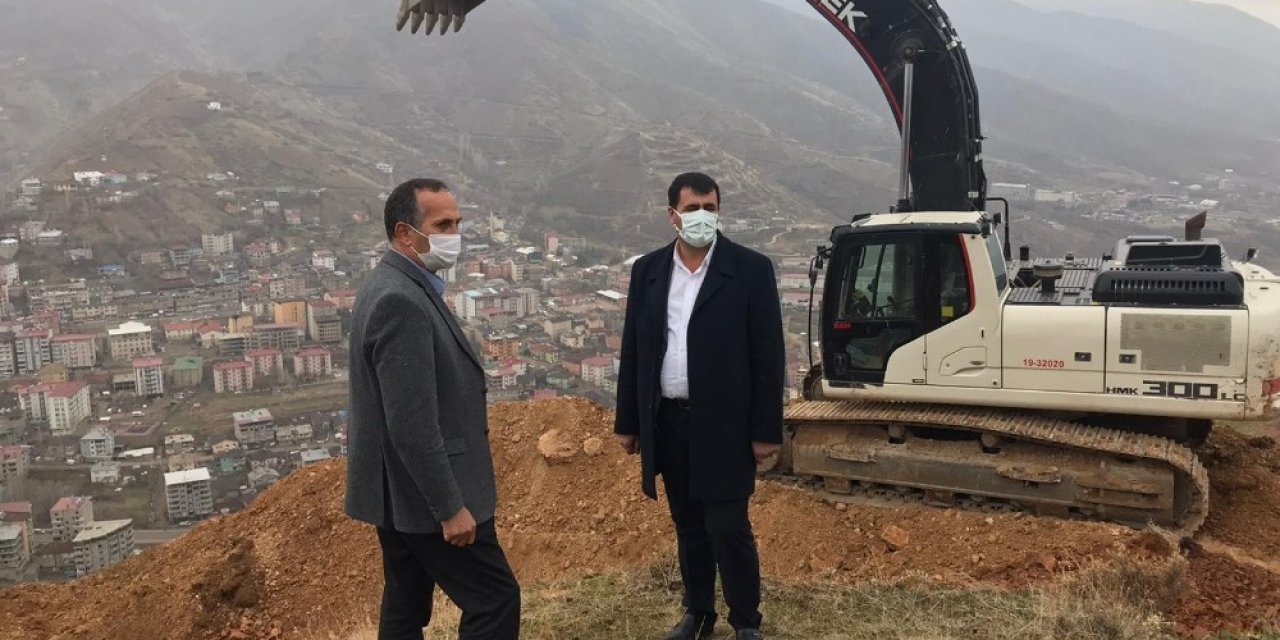 ‘seyir Tepesi’ Yapılacak Efkar Dağı’nda Yol Çalışması