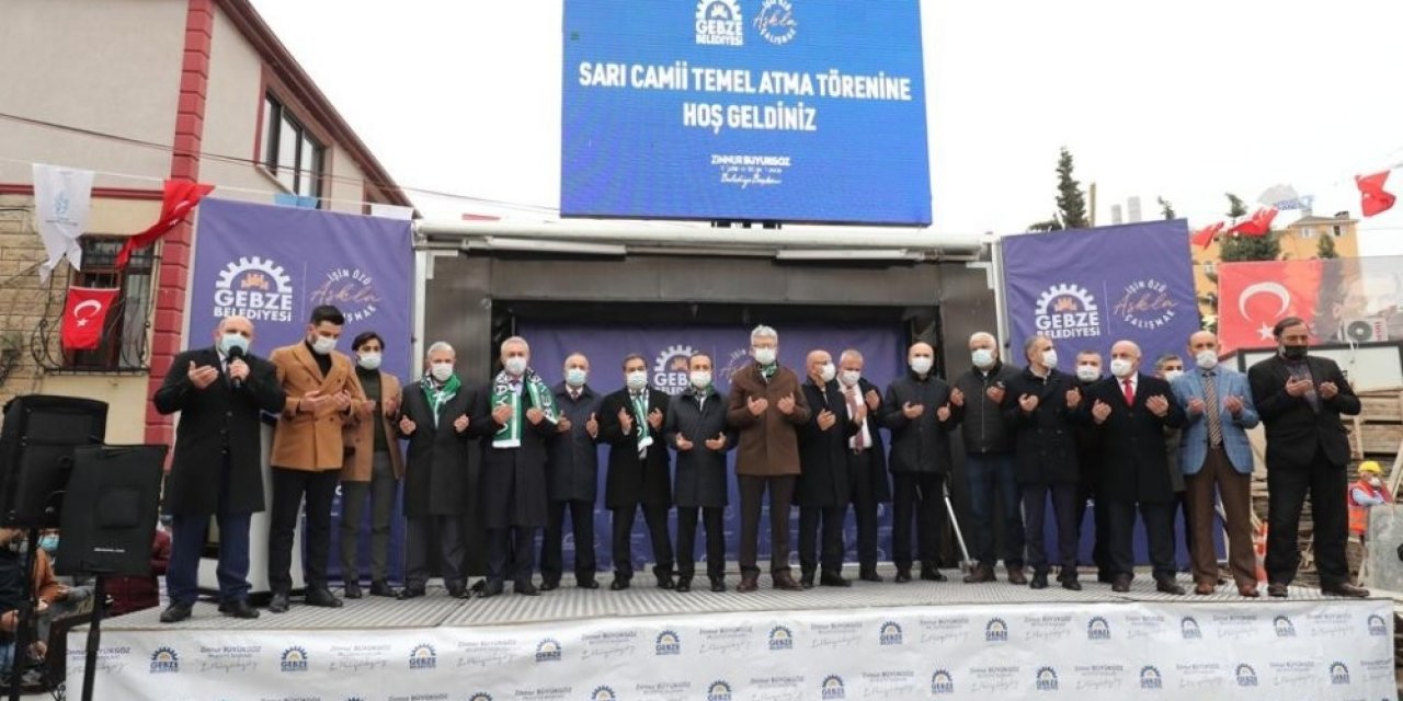 Sarı Cami Projesi’nin Temeli Dualarla Atıldı