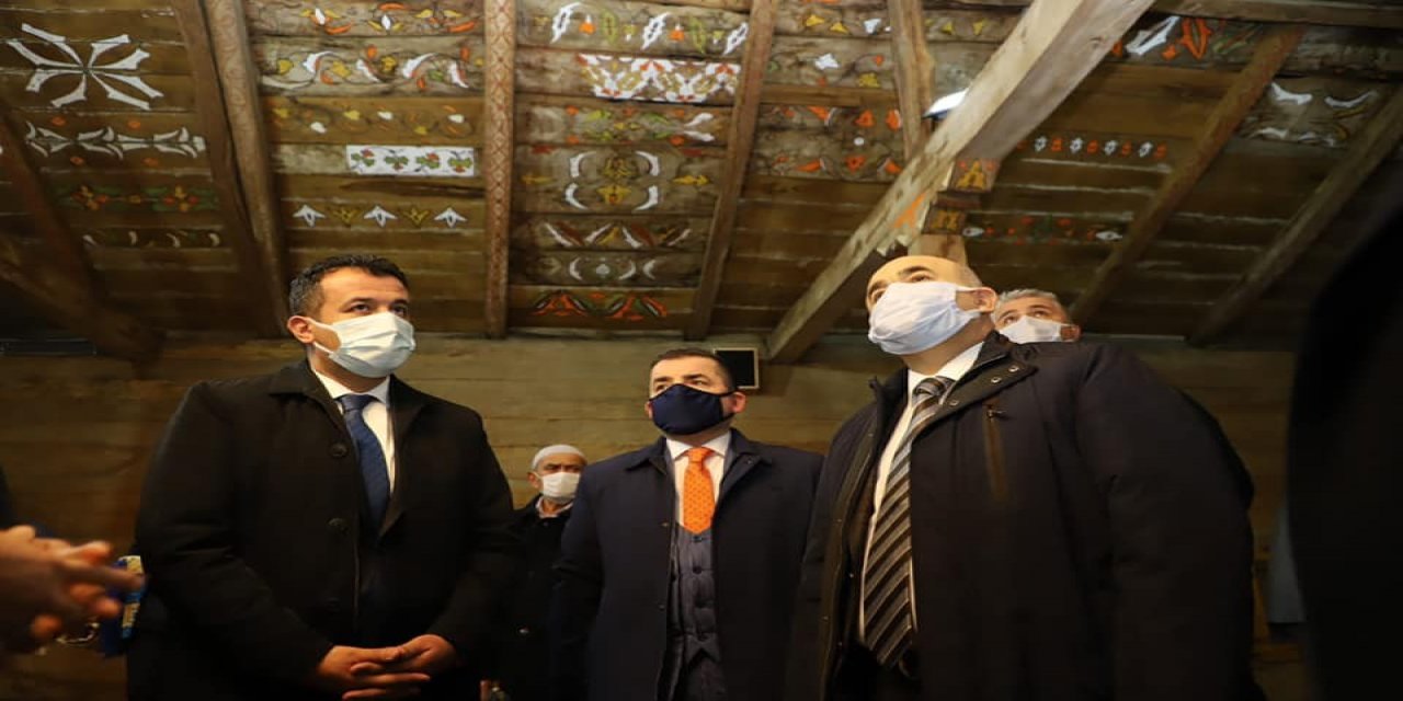 Vali Dağlı, Çivisiz Cami Ve Çarşamba Şeker Fabrikası’nı İnceledi
