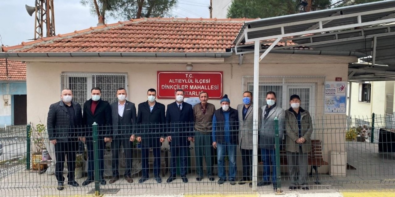 Mhp’den Mahalle Muhtarlara Ziyaret