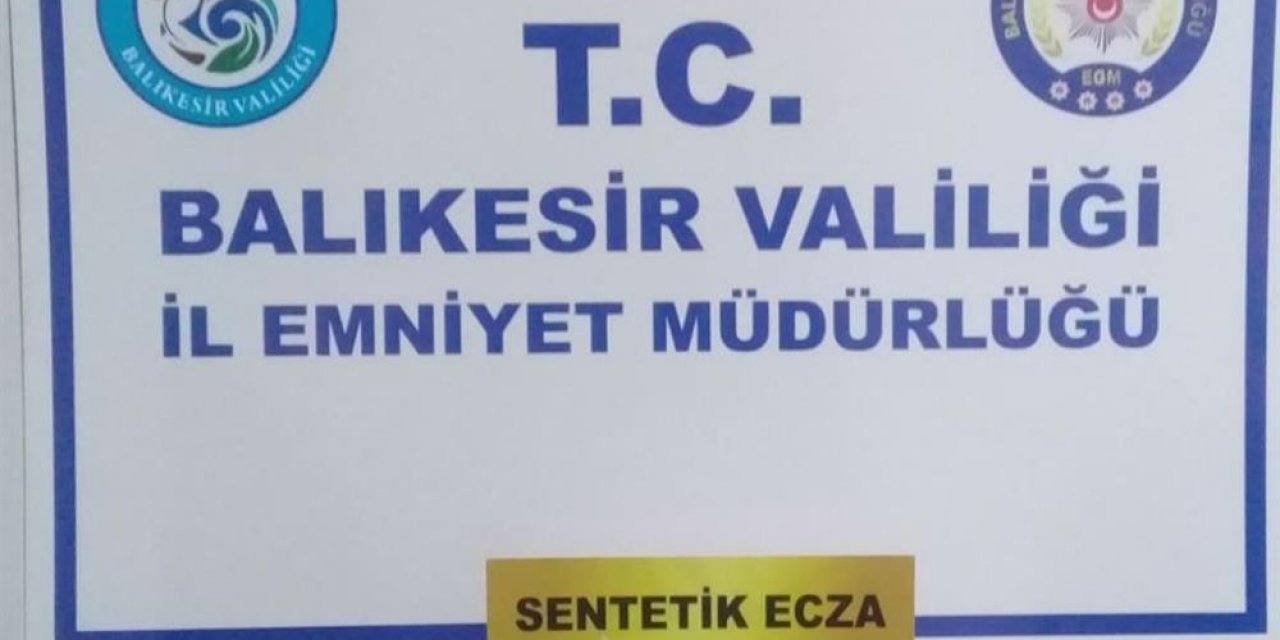 Balıkesir’de Uyuşturucu Operasyonu