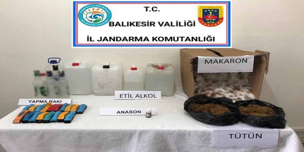 İvrindi’de Kaçak İçki Ve Tütün Operasyonu