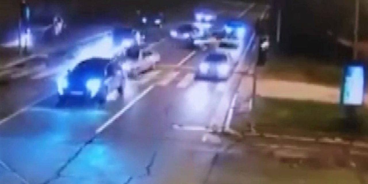 Ölümlü Trafik Kazası Mobese Kamerasında