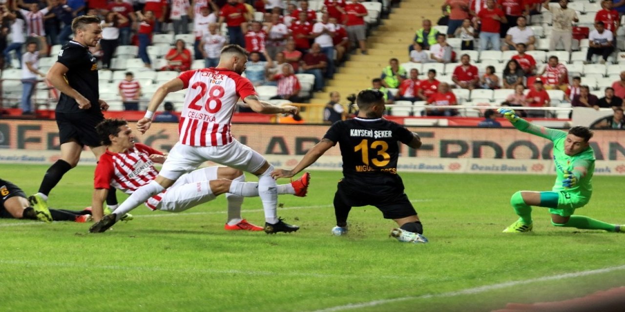 Kayserispor’un Antalya’da Galibiyeti Yok