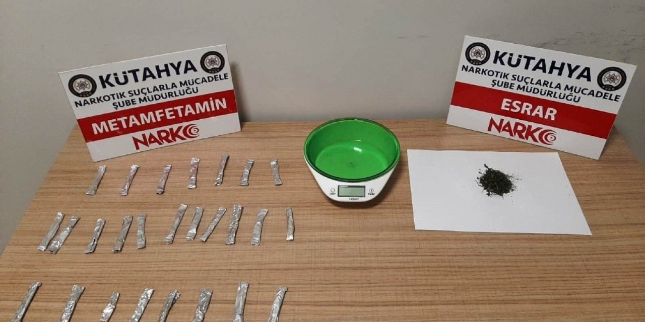 Kütahya’da Şüpheli Şahıs Uyuşturucuyla Yakalandı