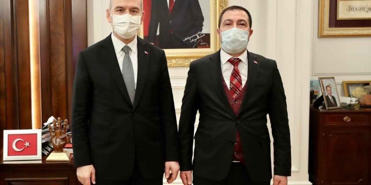 Başkan Kahraman’dan Bakan Soylu Ve Orgeneral Çetin’e Ziyaret