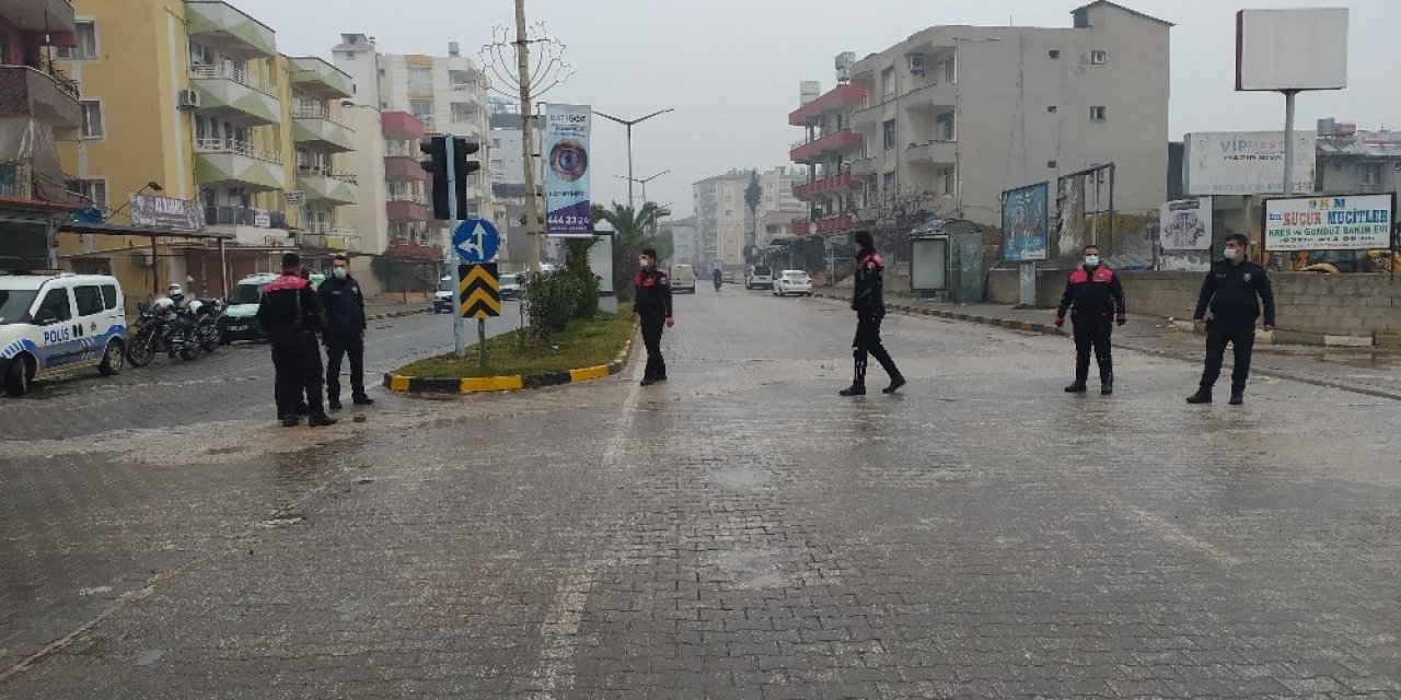 Reyhanlı’da Kısıtlama Denetimi