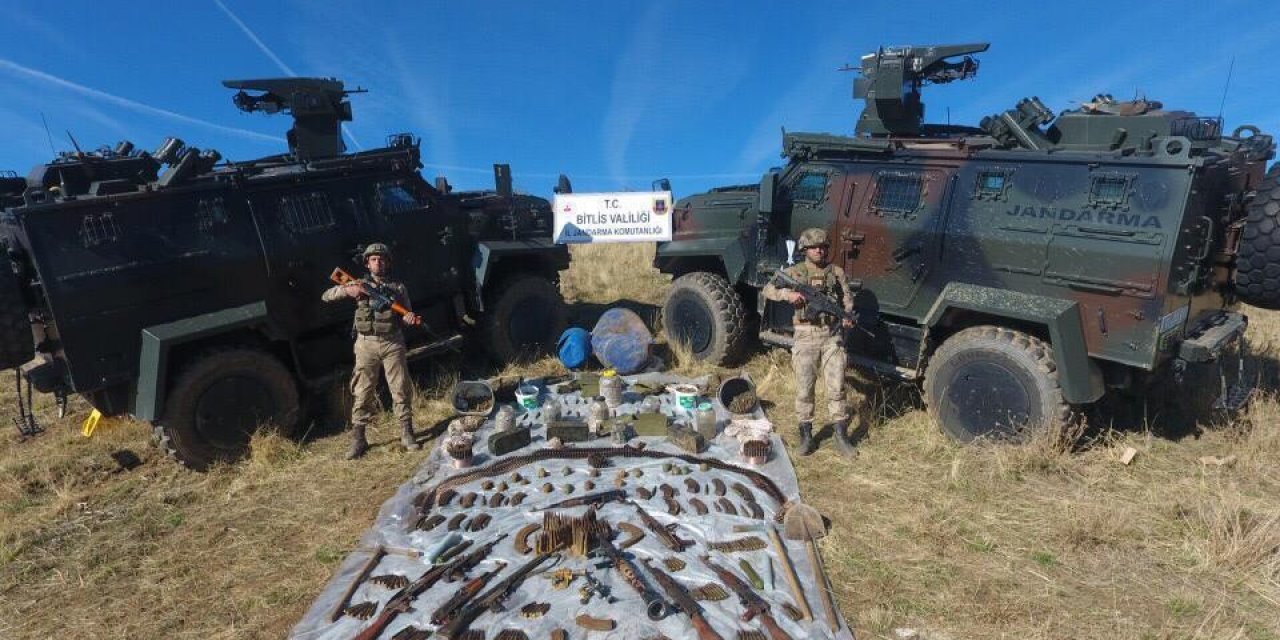 Bitlis’te Pkk’nın Kış Üslenmesine Büyük Darbe
