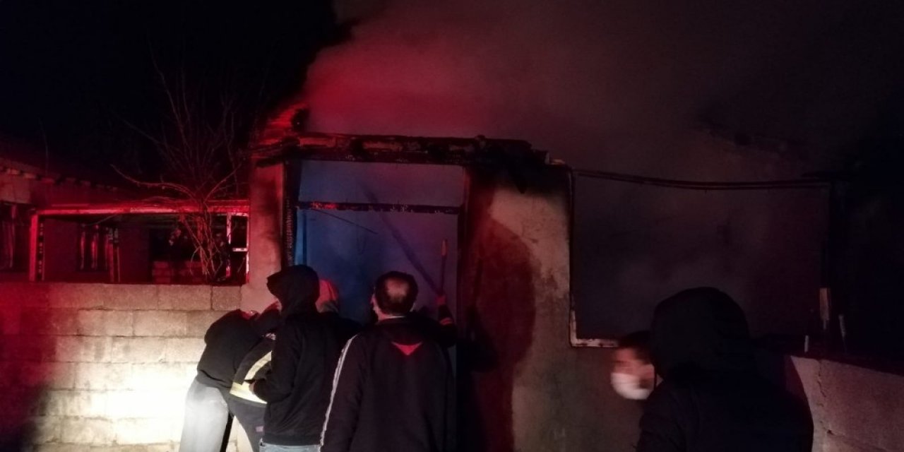 Marangoz Atölyesinde Yangın