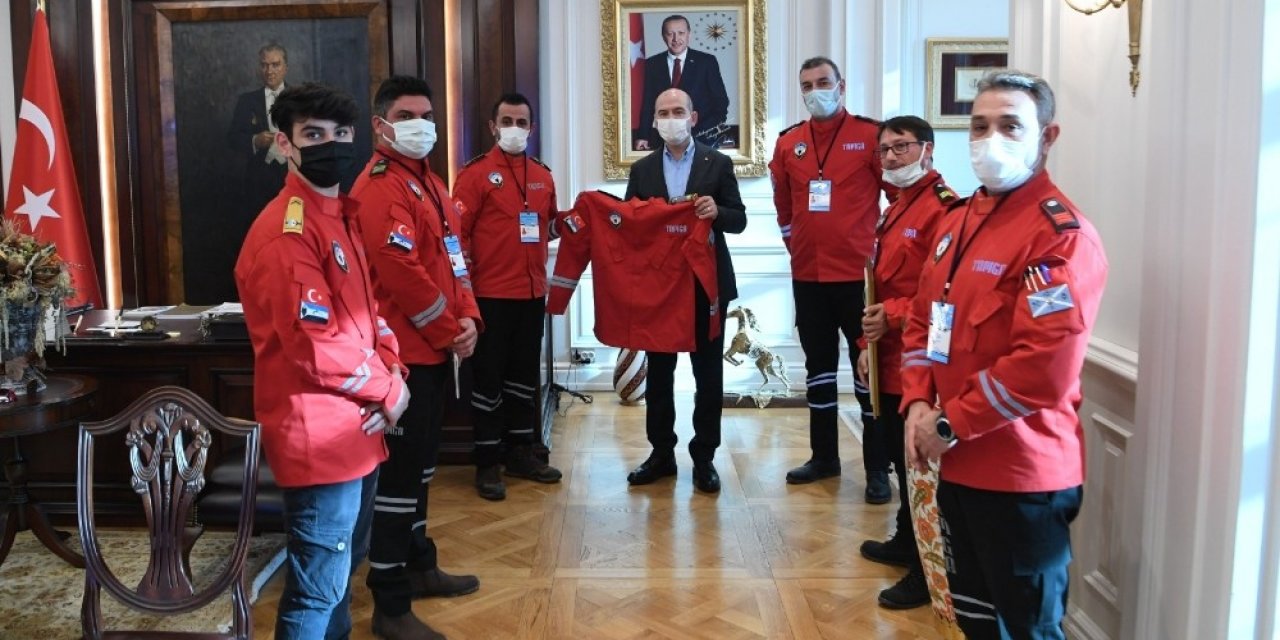 Tamga’dan Bakan Soylu’ya Ziyaret