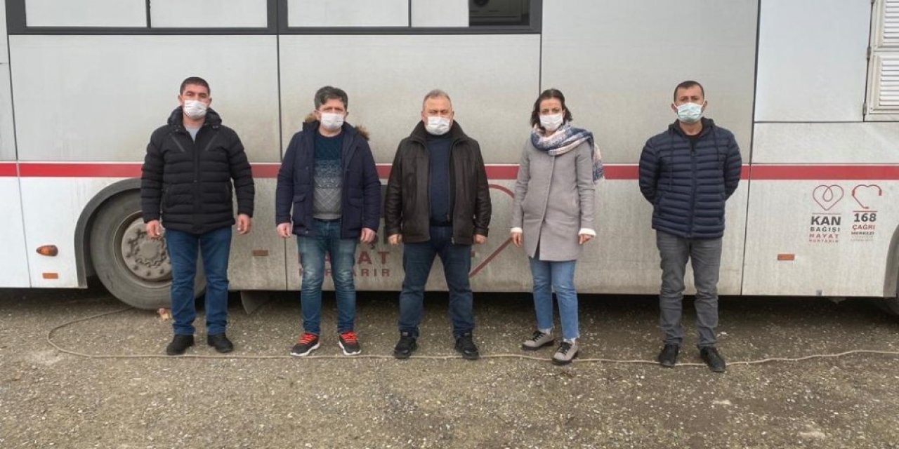 Zonguldak’ta 65 Ünite Kan Bağışı