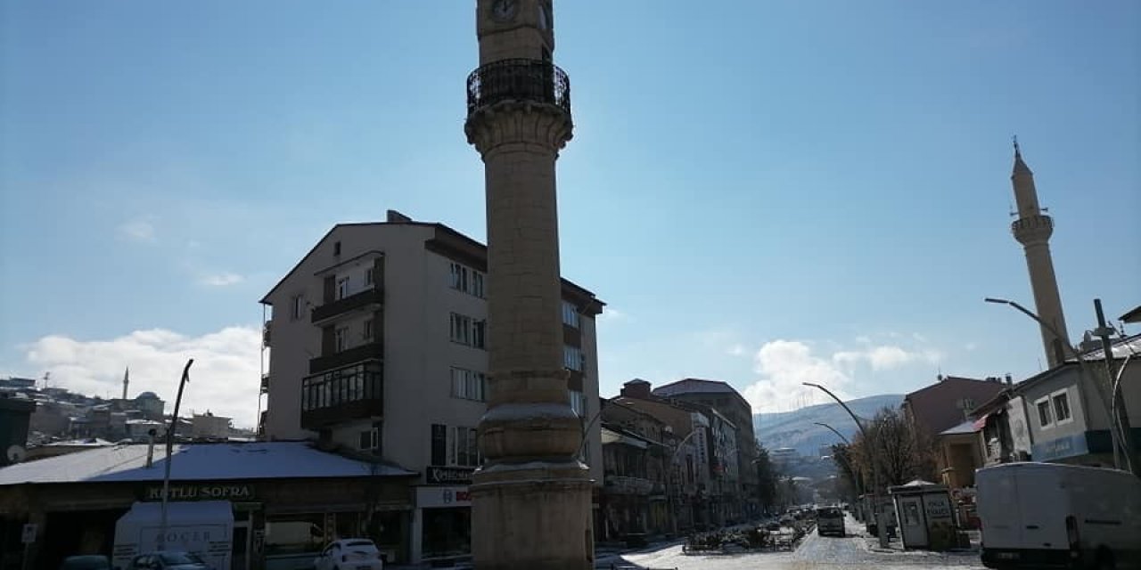 Sokağa Çıkma Kısıtlamasında Cadde Ve Sokaklar Boş Kaldı