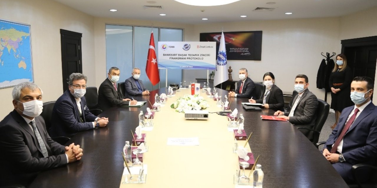 Kayso İle Ziraat Bankası Arasında Tedarik Zinciri Finansmanı Protokolü İmzalandı