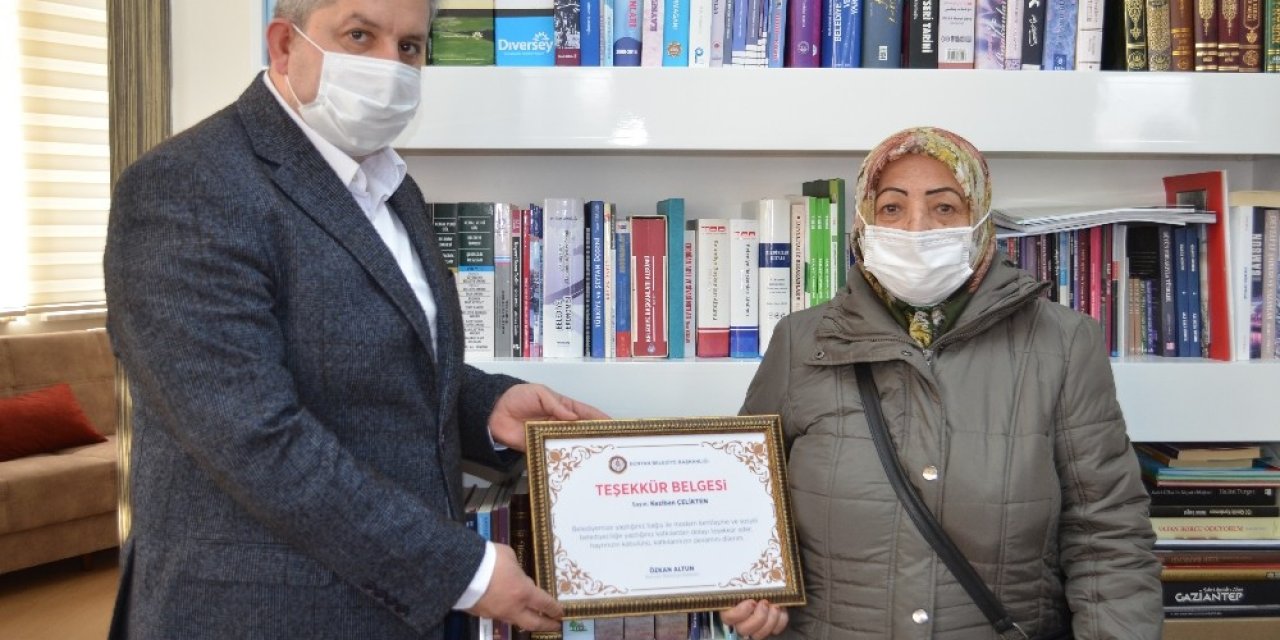 Başkan Altun, Hayırsever Çelikten’i Misafir Etti