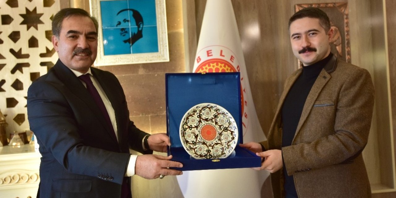 Kaymakam Zeyrek’ten Başkan Çoban’a Ziyaret