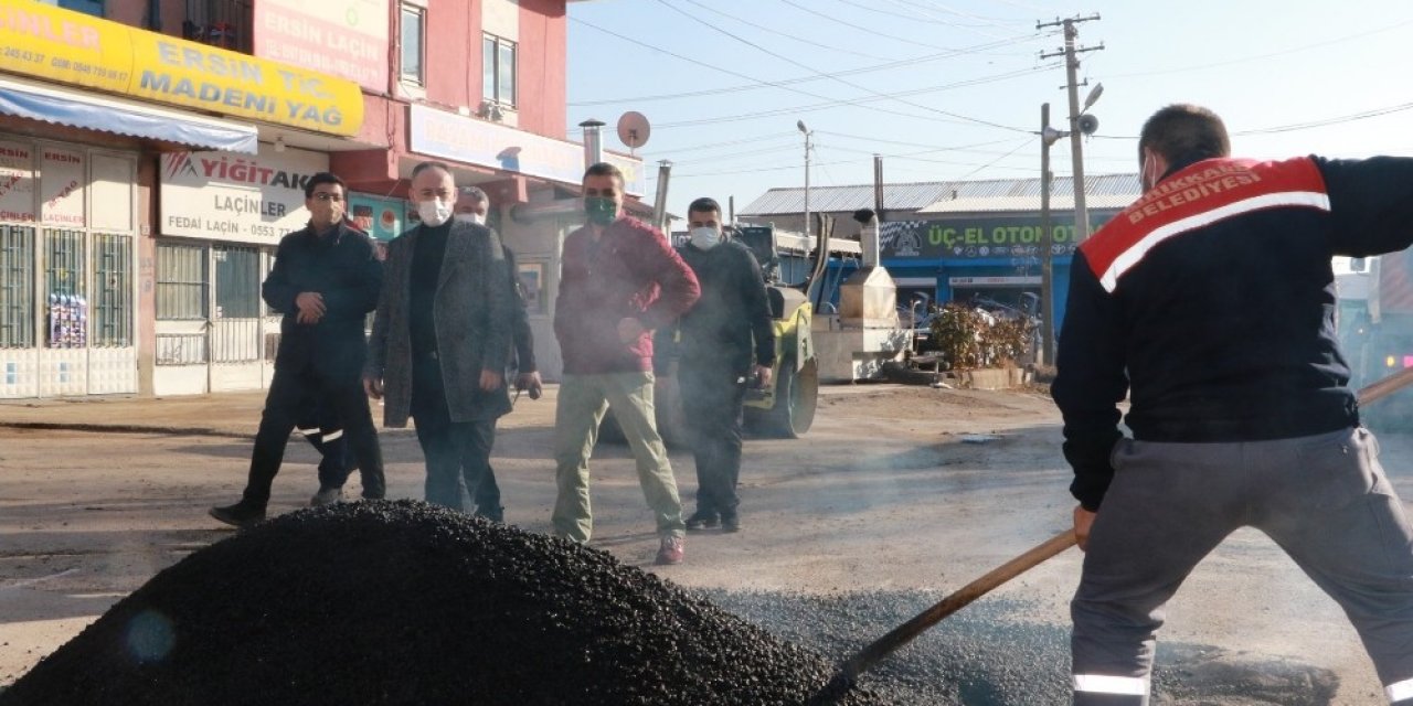 Kırıkkale Belediyesi Kısıtlamada Da Çalışmalarını Sürdürdü