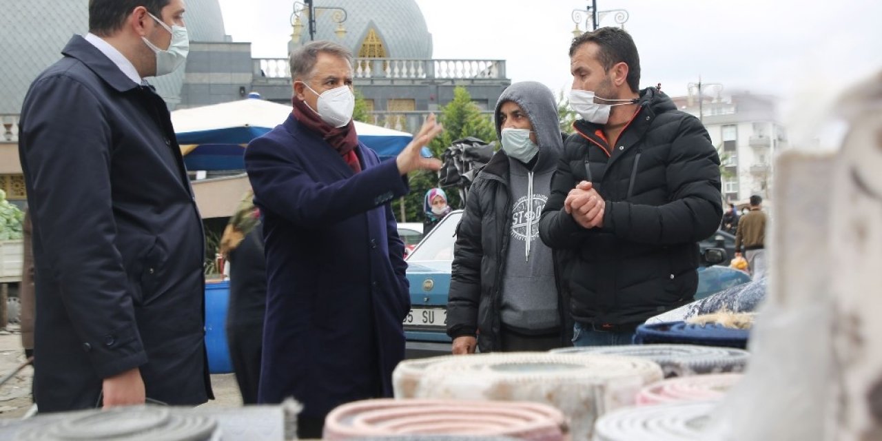 Atakum Belediyesi Pazar Yerlerinde Yeni Önlemler Aldı