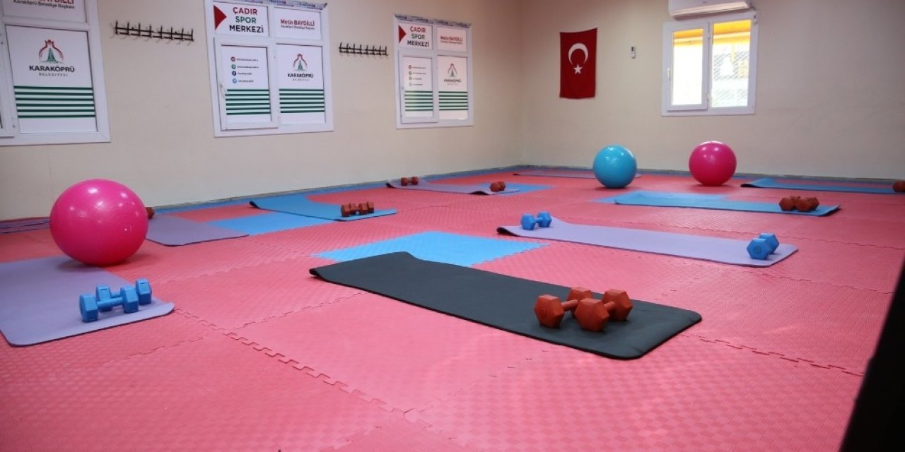 Karaköprü’de Kadınlar İçin Spor Salonu İmkanı