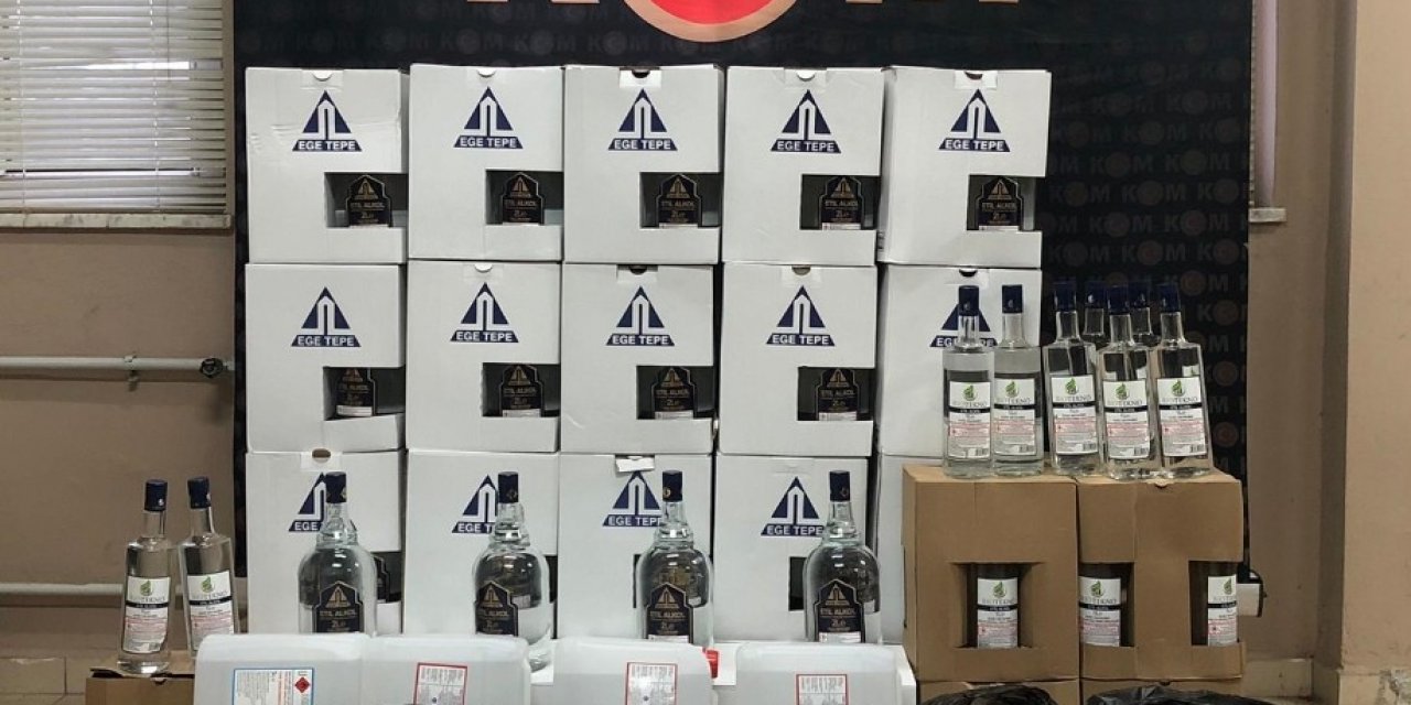 Tekirdağ’da 231 Litre Etil Alkol Ele Geçirildi