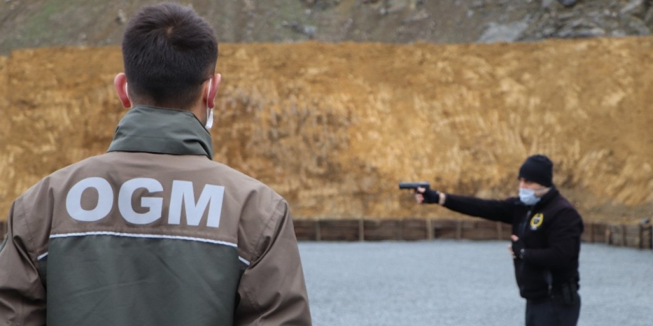 Orman Muhafızlarına ’silah’ Eğitimi