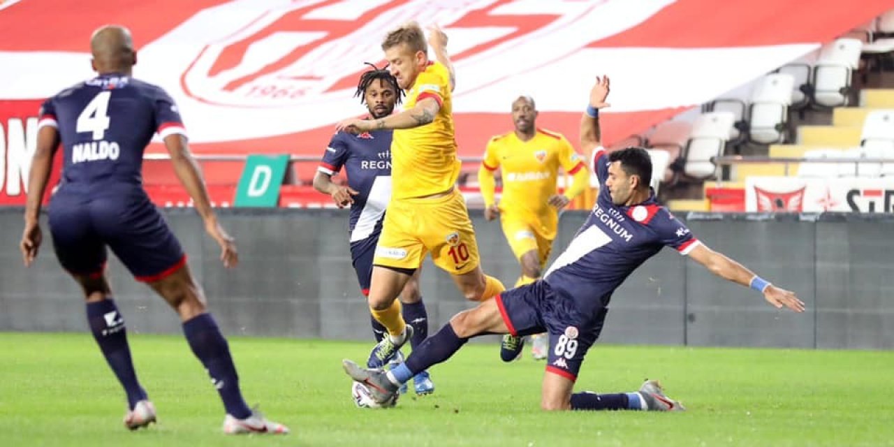 Kayserispor’un Antalya Karnesi