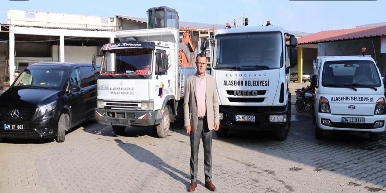 Alaşehir Belediyesi Araç Filosuna 4 Yeni Araç Daha Katıldı