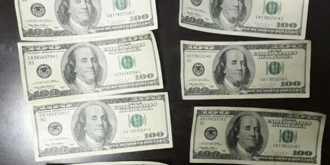 Hatay’da Sahte Dolar Ele Geçirildi