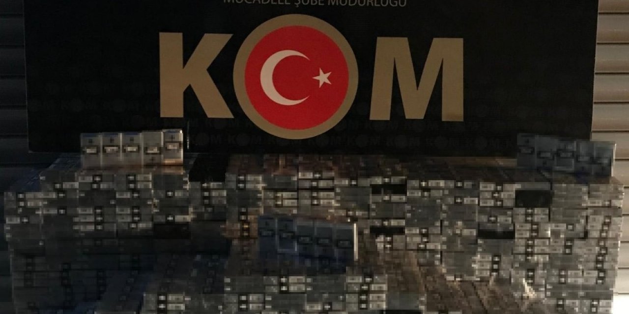 Batman’da 3 Bin Paket Kaçak Sigara Ele Geçirildi