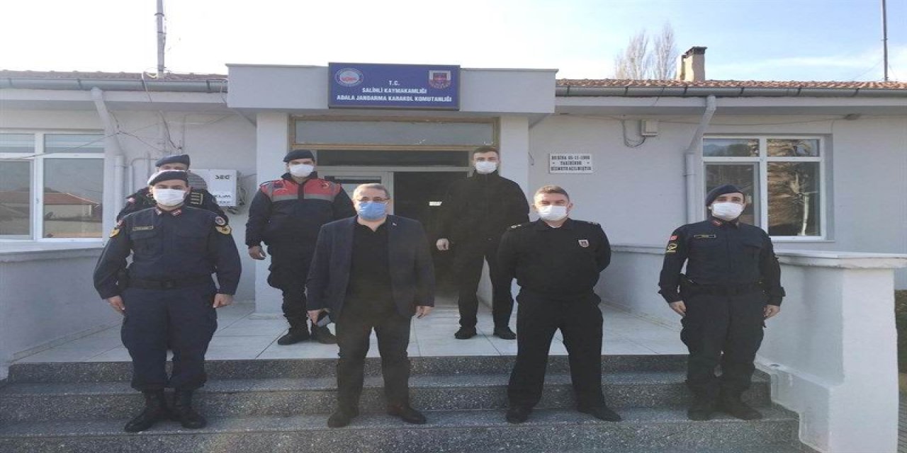 Kaymakam Sağlam, Jandarma Karakolunu Ziyaret Etti
