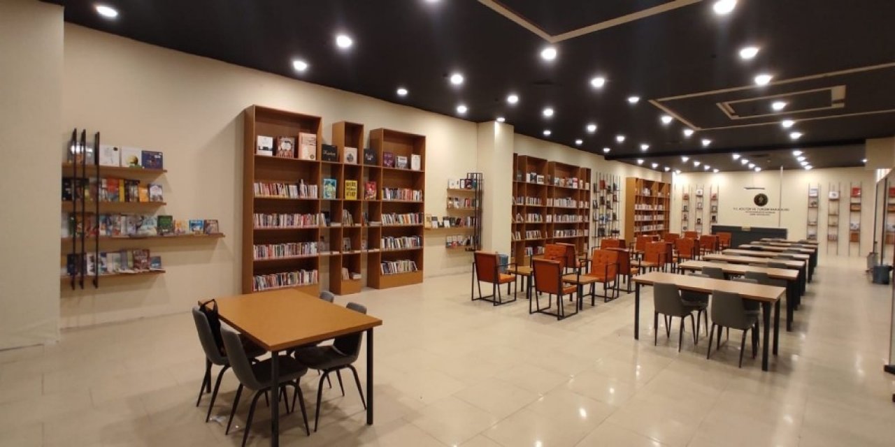 Malatya Park Avm’ye Kütüphane