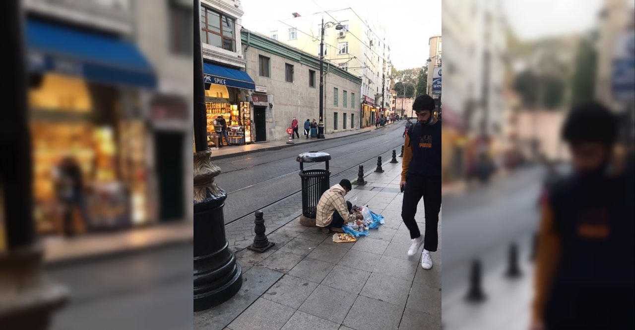 Dilenci ve seyyar satıcılara whatsapp ile çözüm buldu