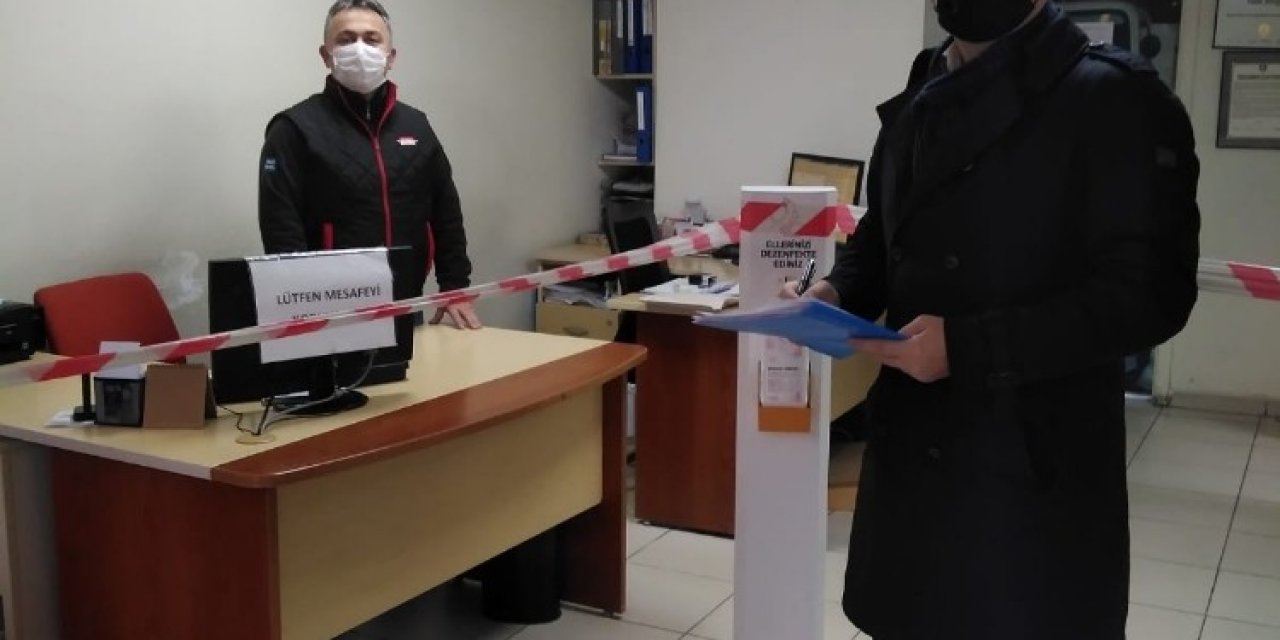 Samsun’da İş Yerlerine Korona Denetimi