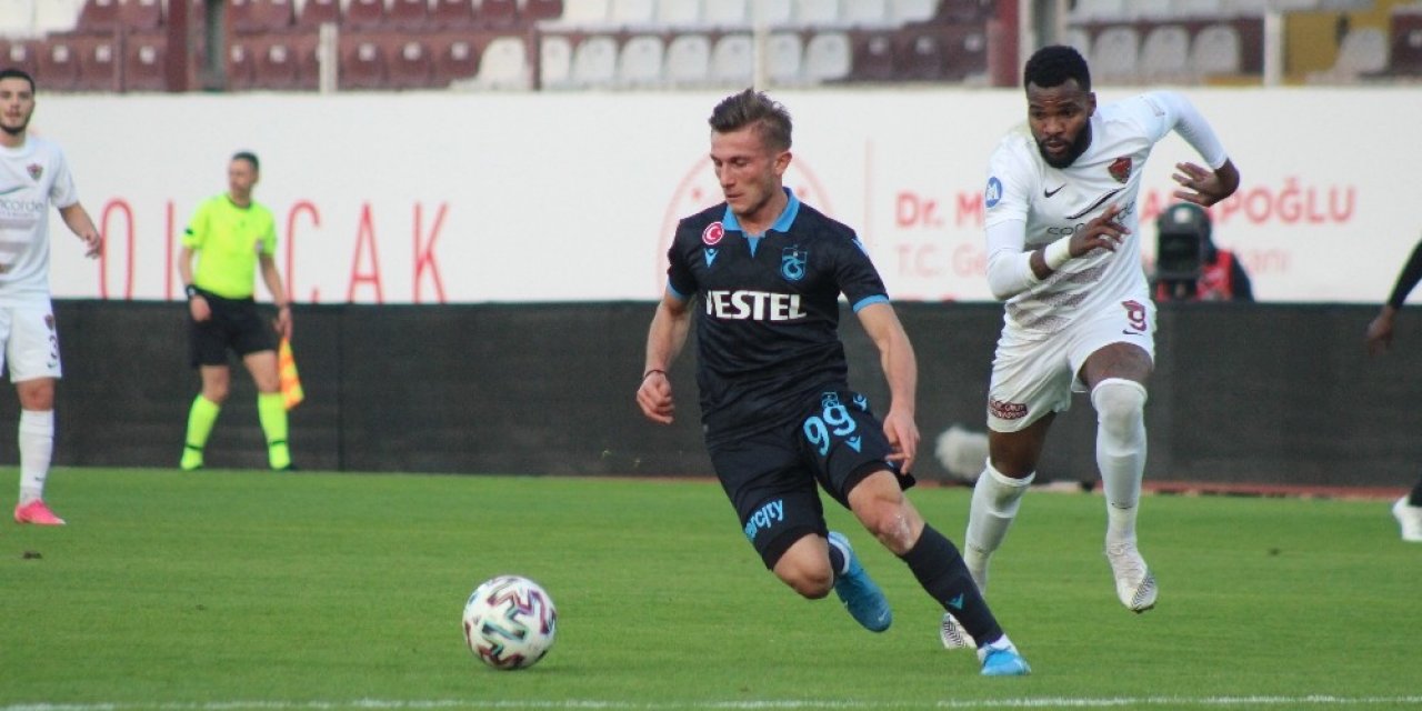 Süper Lig: A. Hatayspor: 0 - Trabzonspor: 0 (ilk Yarı)