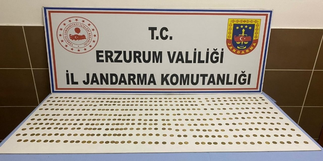 Erzurum’da 439 Adet Sikke Ele Geçirildi