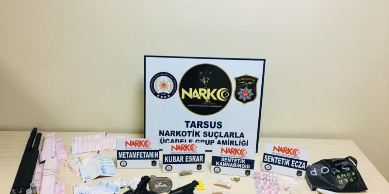 Tarsus’ta Uyuşturucu Operasyonunda 2 Tutuklama