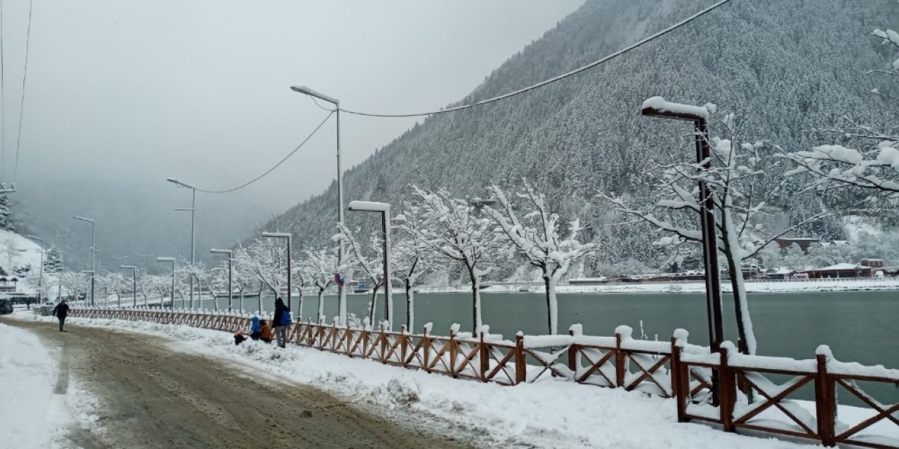 Uzungöl’den Kar Manzaraları