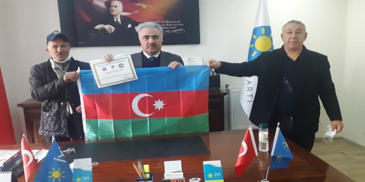 Taddef’ten Başkan Ata"ya Teşekkür Belgesi