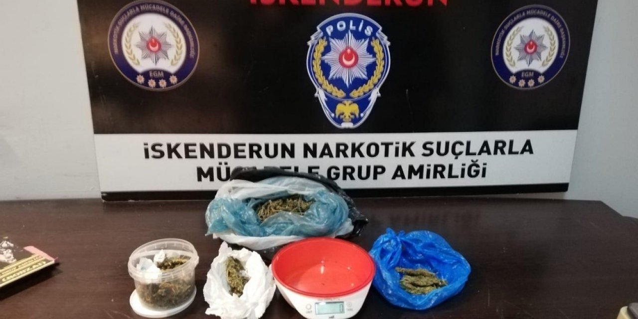 Arsuz’da Uyuşturucu Operasyonu